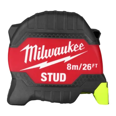 Begränsad tid Milwaukee STUD (Gen III) 8 m / 26 ft × 33 mm Måttband